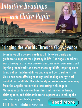 Intuitive Radings with Claire Papin link ad